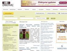 Tablet Screenshot of imoniuinfo.lt